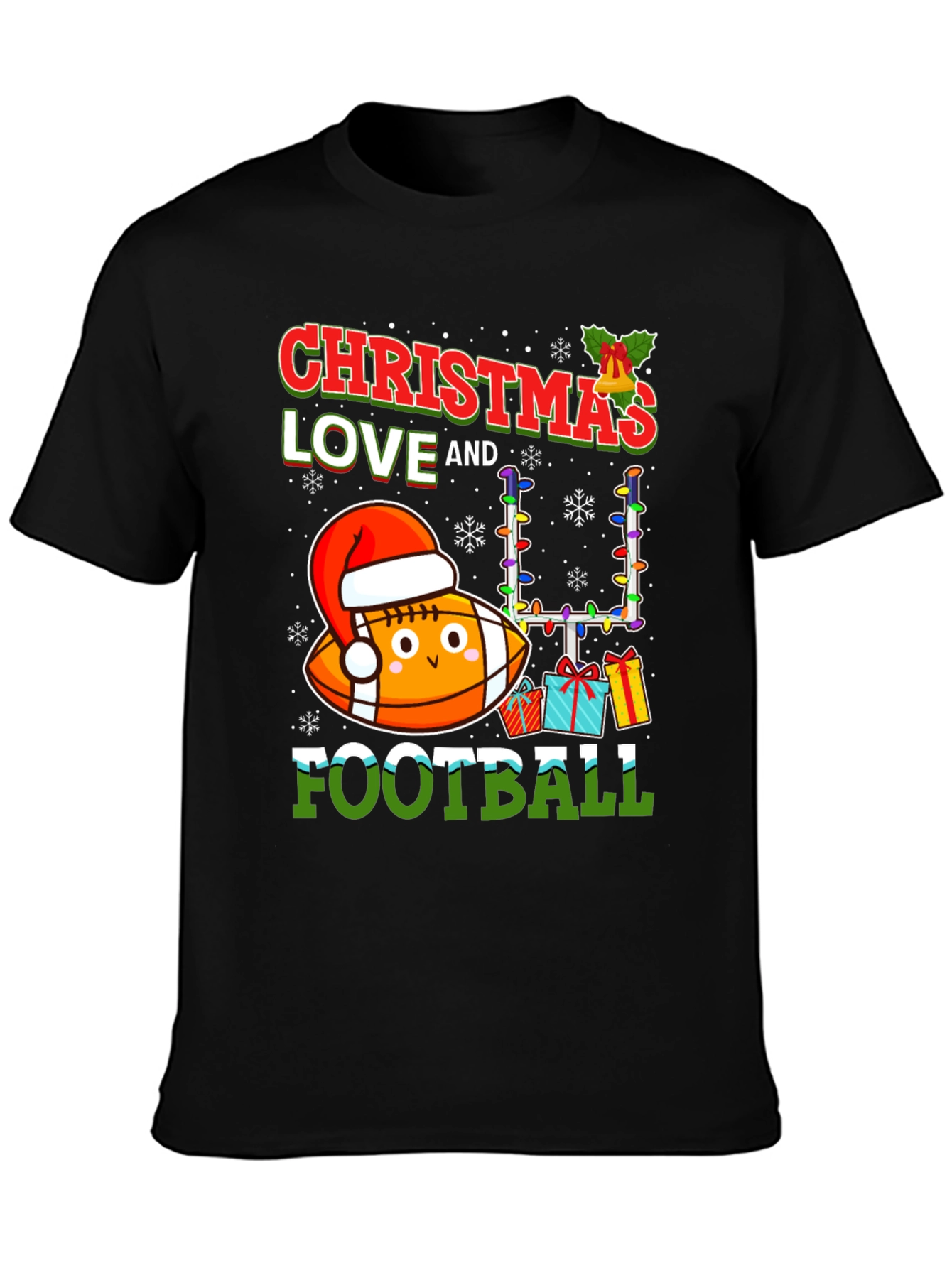 Christmas Football Love T-Shirt