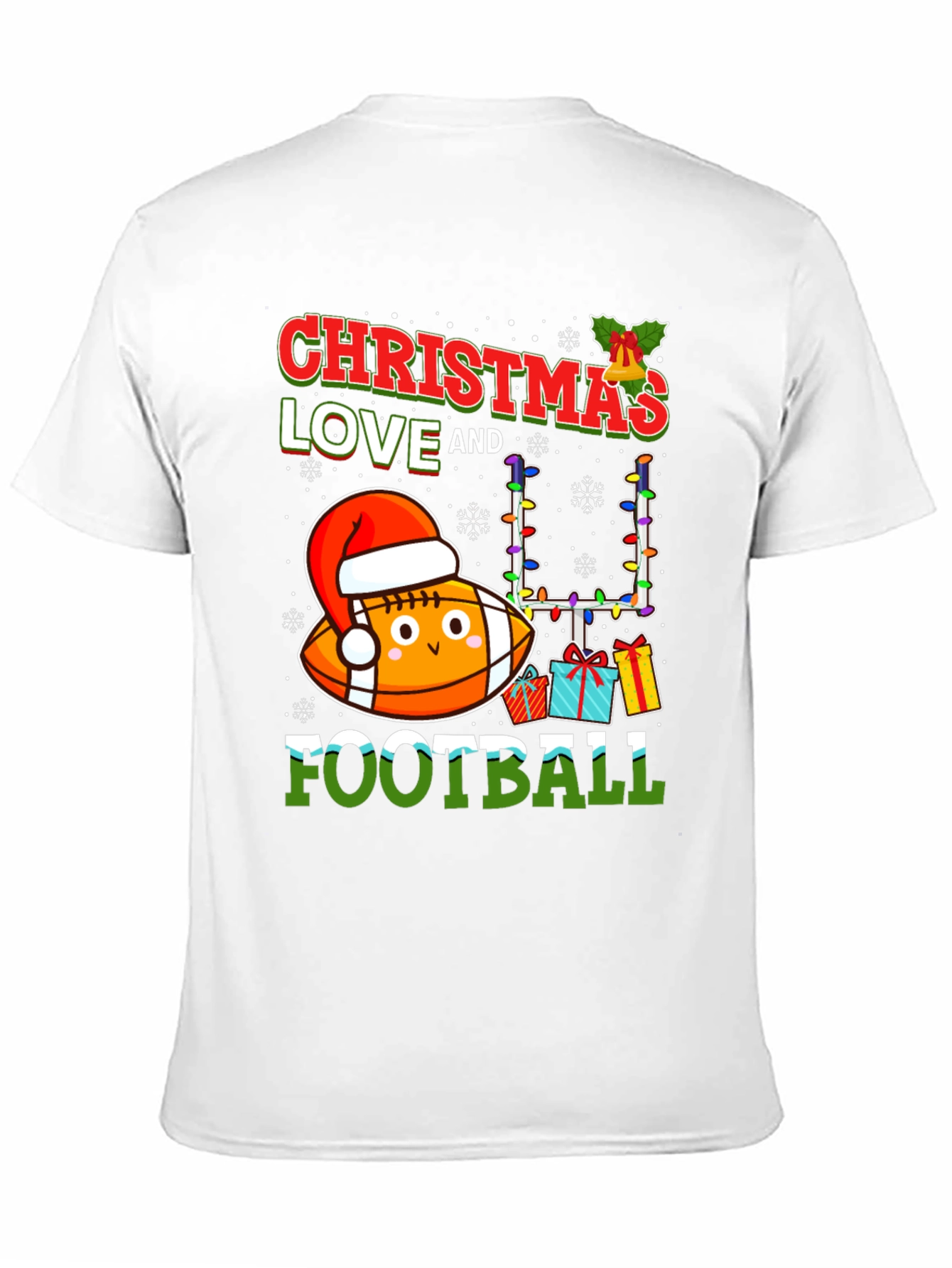 Christmas Football Love T-Shirt