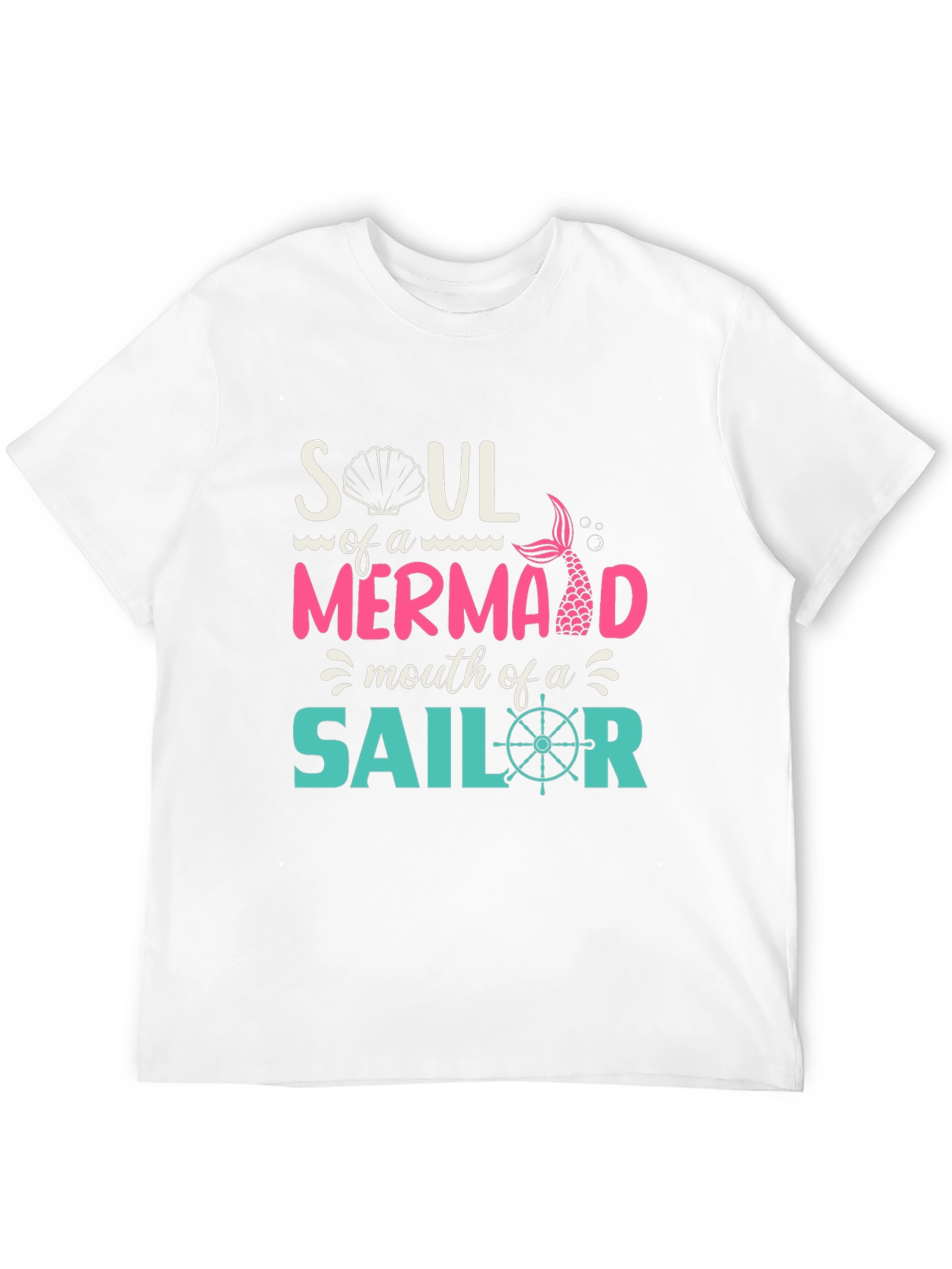Soul of a Mermaid T-Shirt - Nautical Design