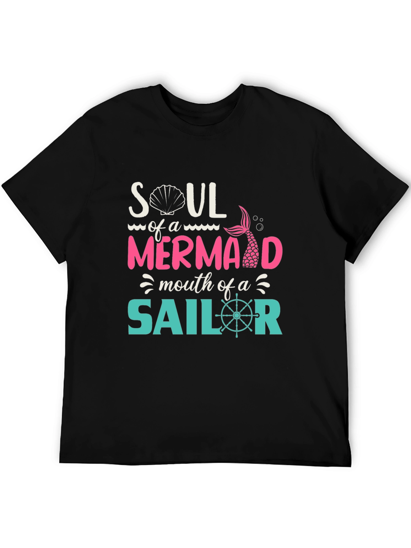 Soul of a Mermaid T-Shirt - Nautical Design