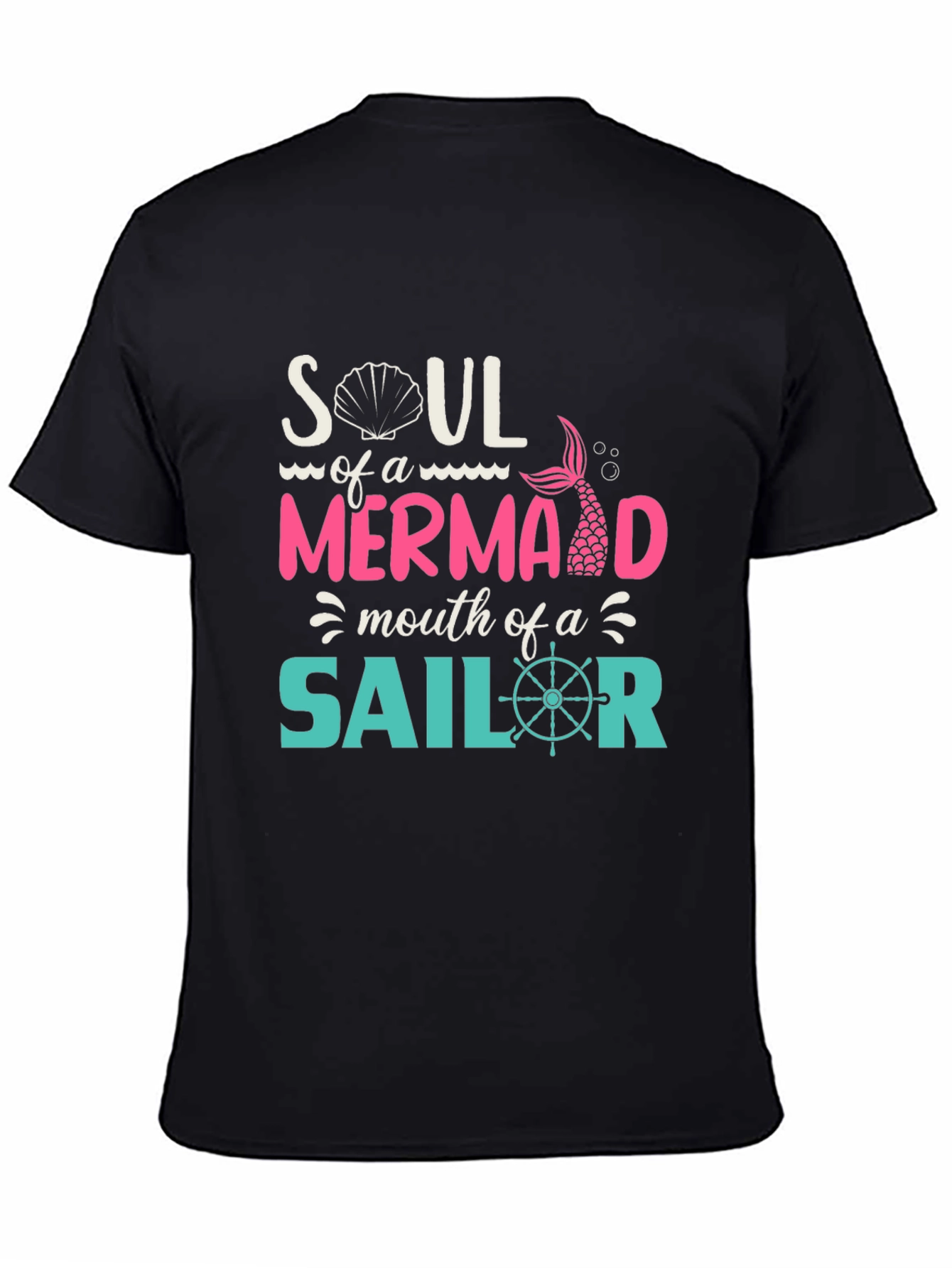 Soul of a Mermaid T-Shirt - Nautical Design