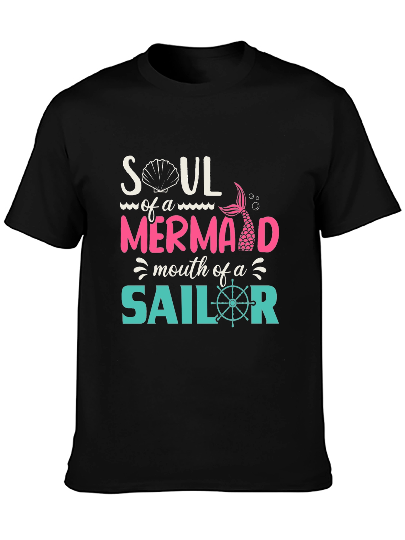 Soul of a Mermaid T-Shirt - Nautical Design