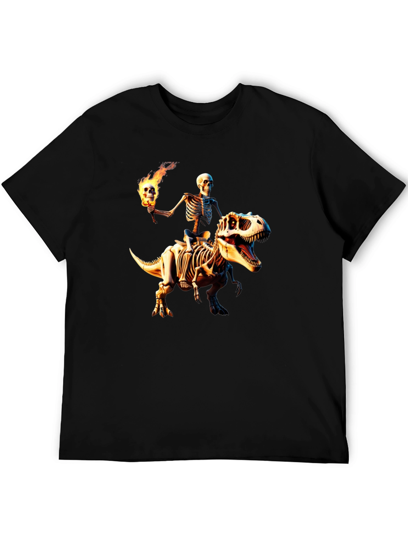 Skeleton Rider Graphic T-Shirt