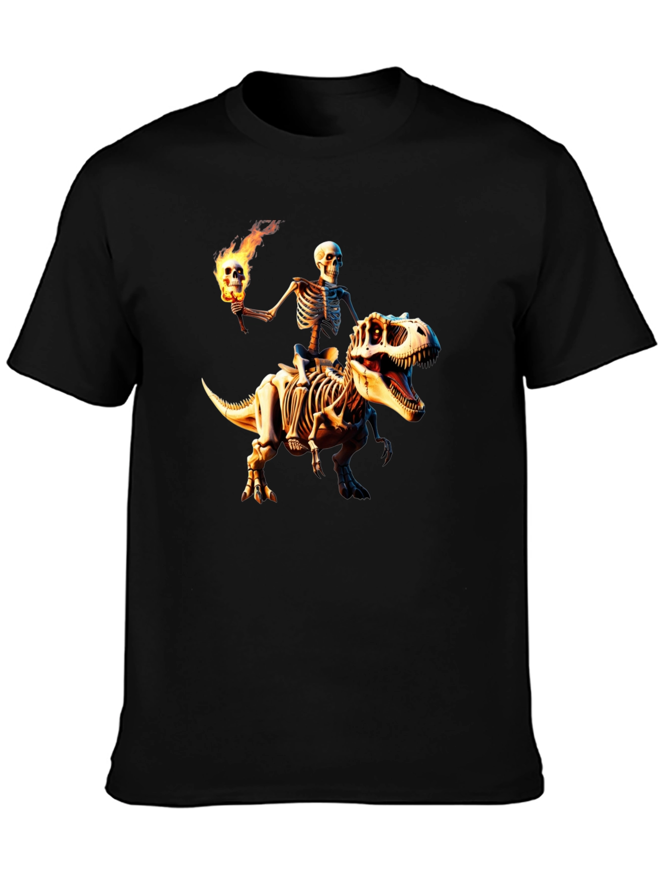 Skeleton Rider Graphic T-Shirt