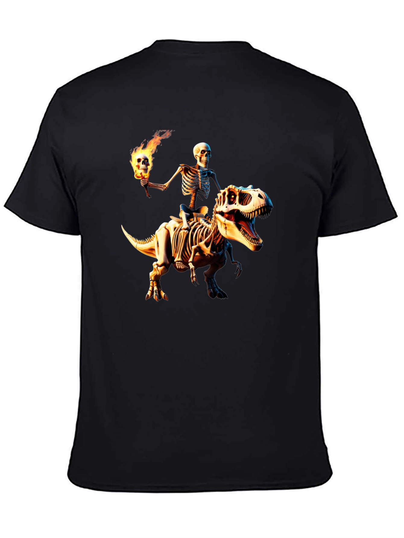 Skeleton Rider Graphic T-Shirt