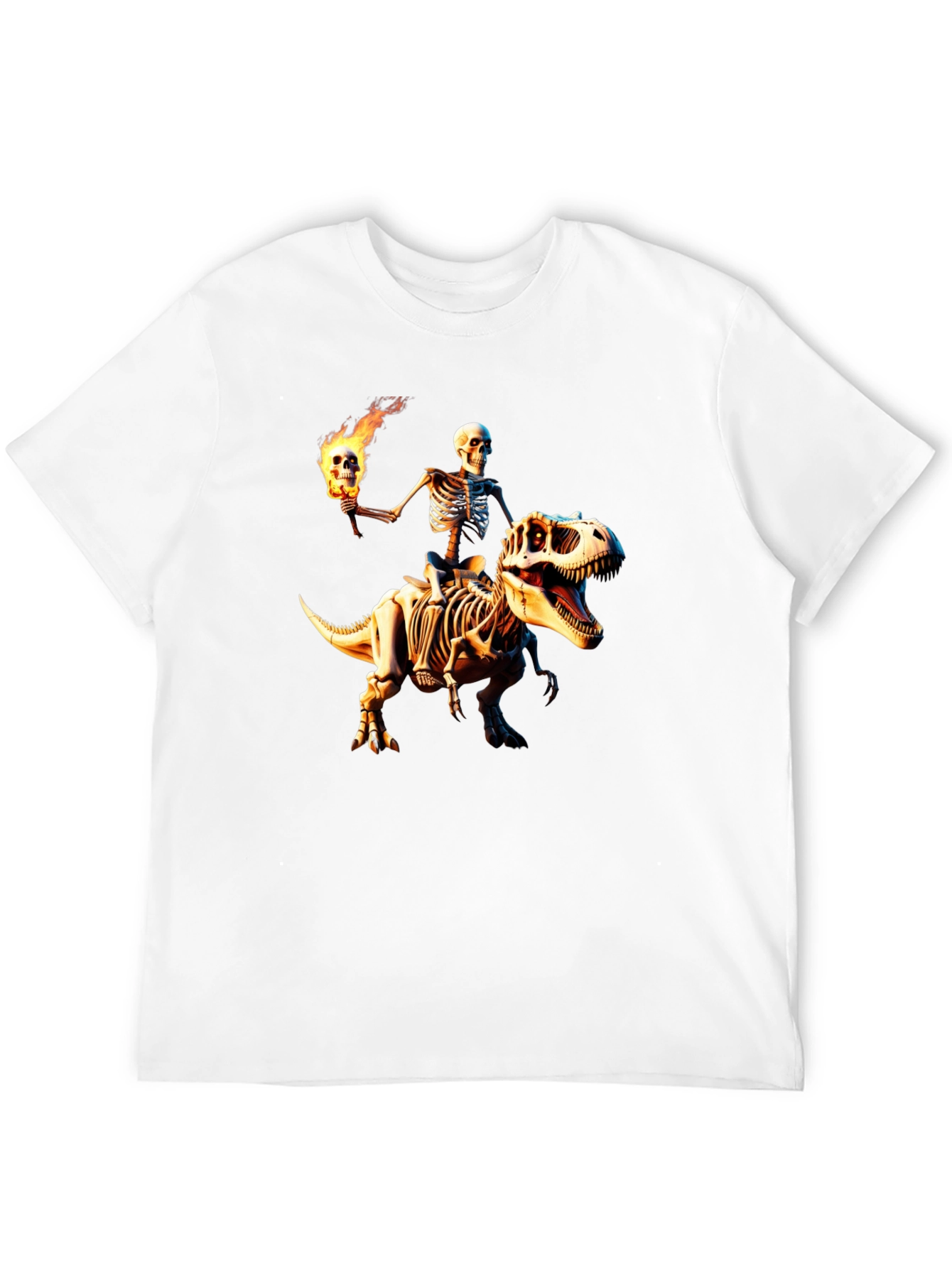 Skeleton Rider Graphic T-Shirt