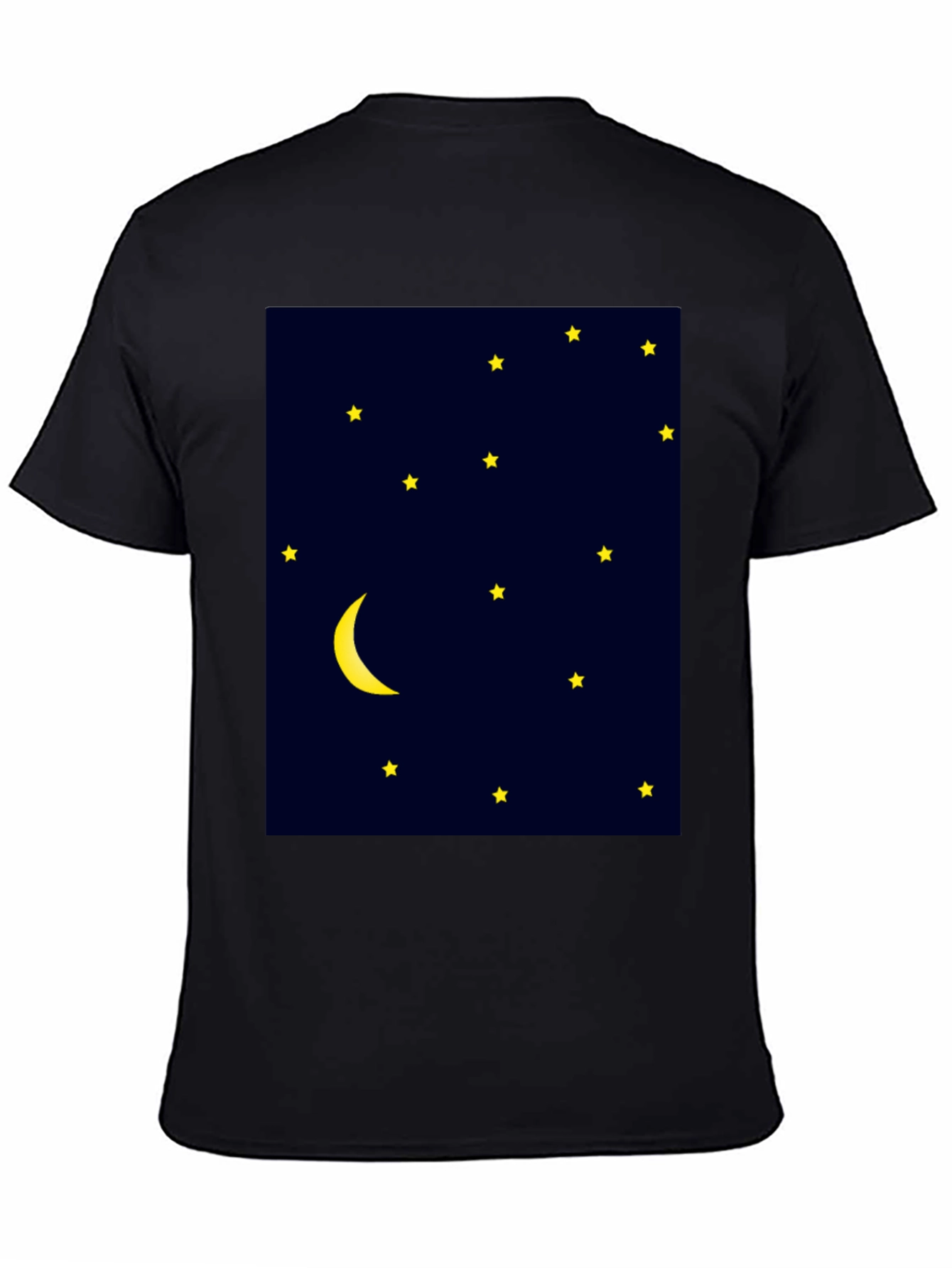 Night Sky Tee - Moon & Stars Graphic Print