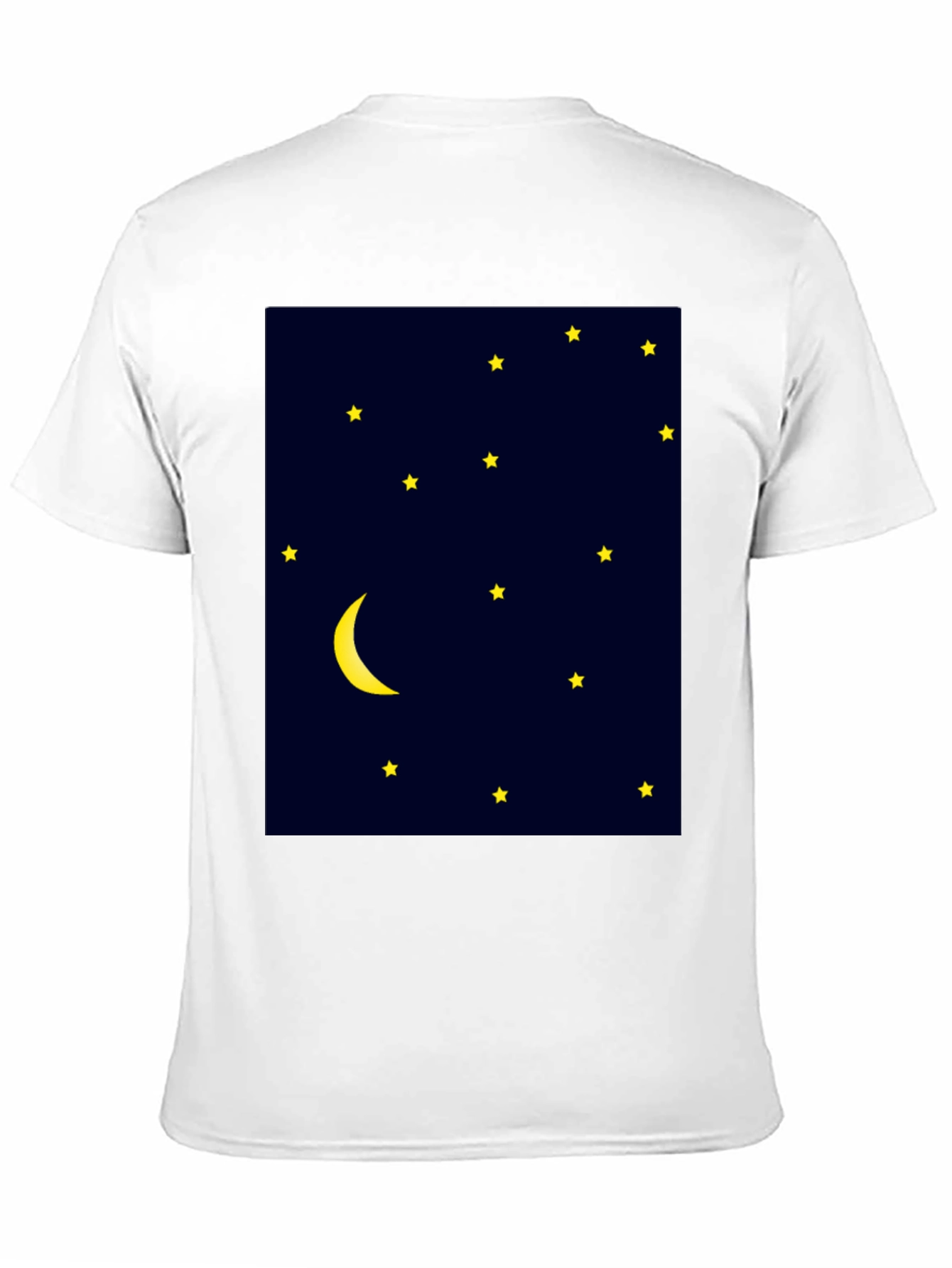 Night Sky Tee - Moon & Stars Graphic Print