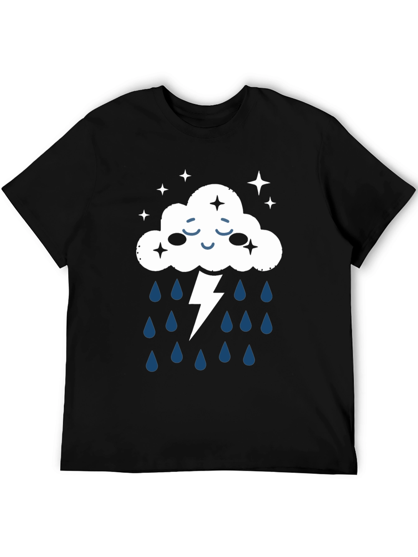 Storm Cloud Graphic T-Shirt - Weather Inspired Tee