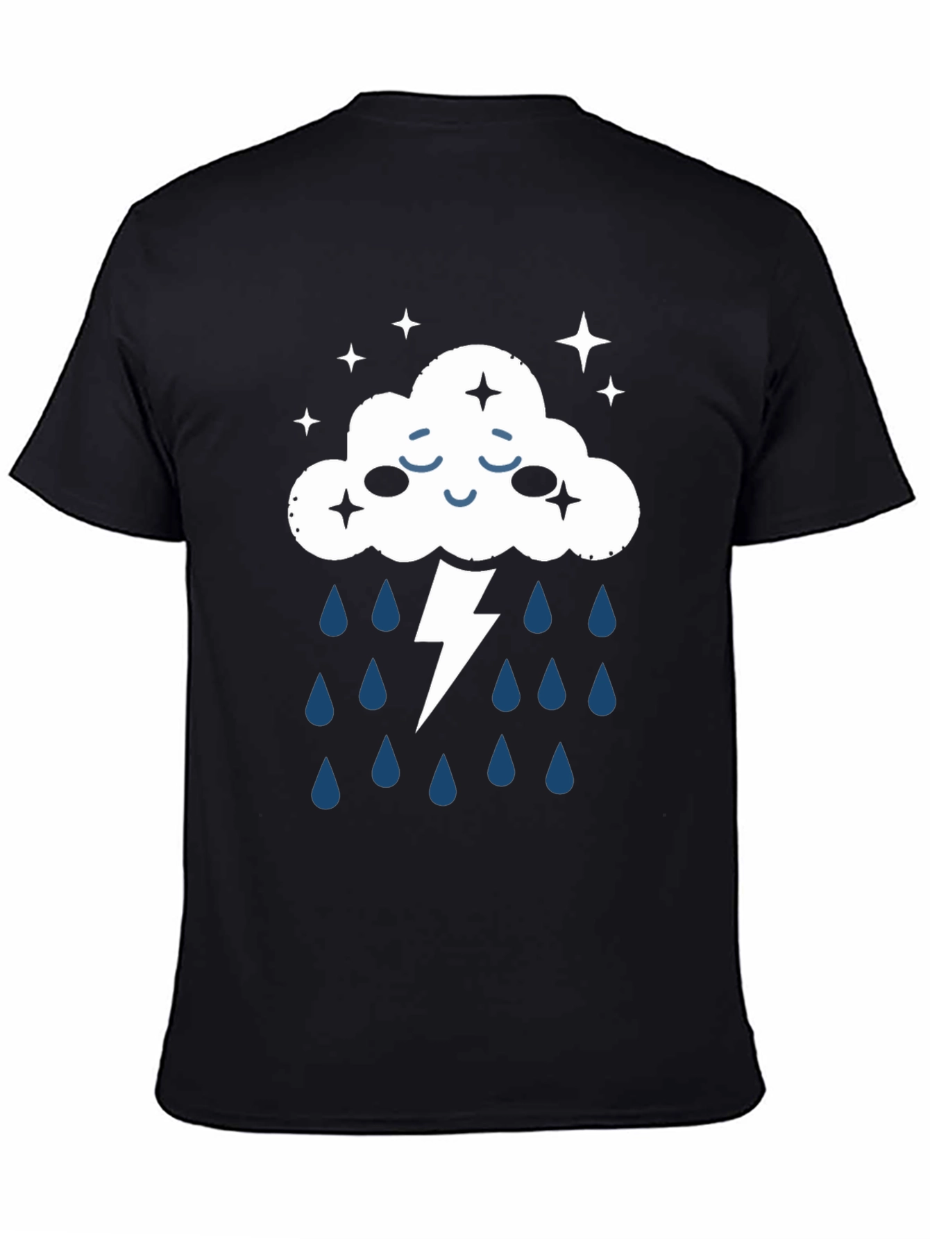 Storm Cloud Graphic T-Shirt - Weather Inspired Tee