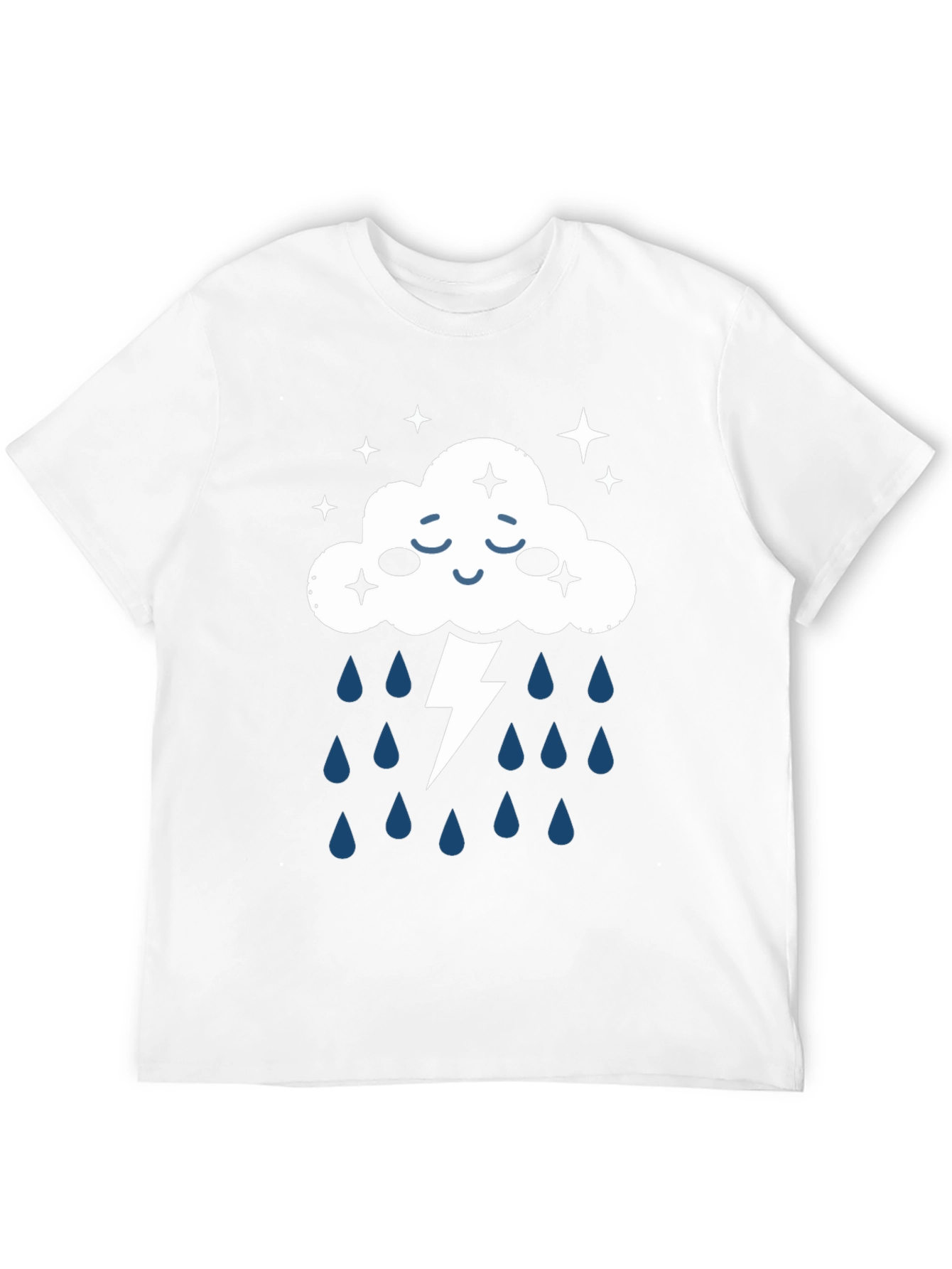 Storm Cloud Graphic T-Shirt - Weather Inspired Tee