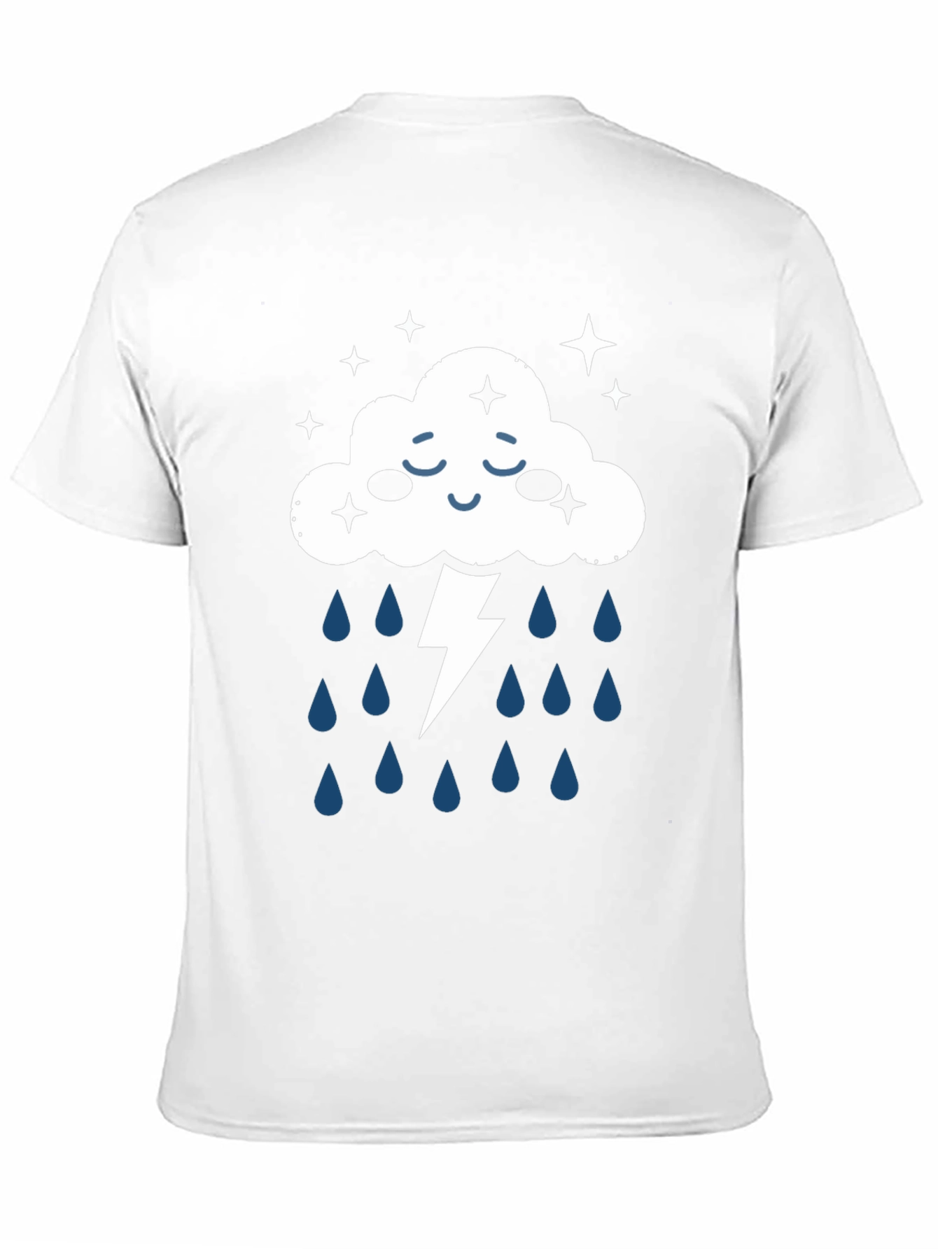 Storm Cloud Graphic T-Shirt - Weather Inspired Tee