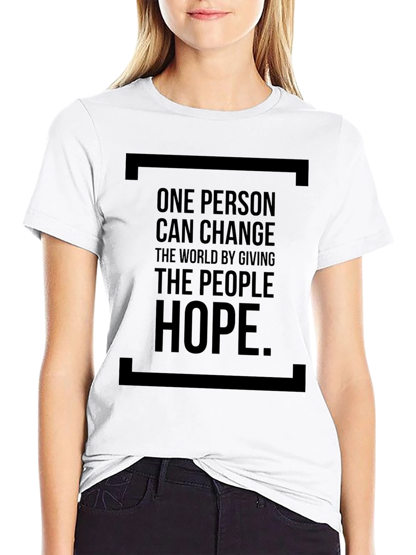 One Person Can Change the World T-Shirt
