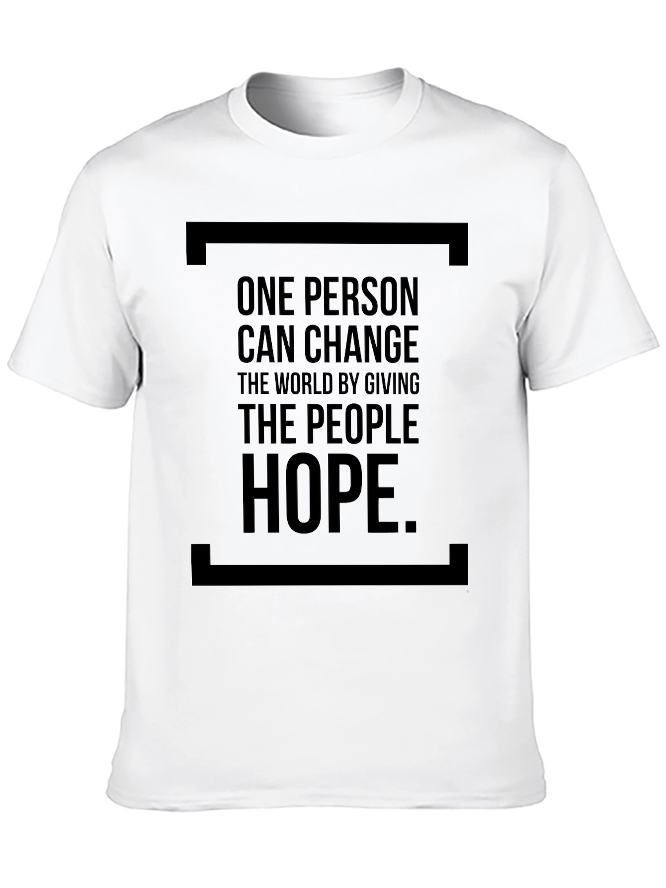 One Person Can Change the World T-Shirt
