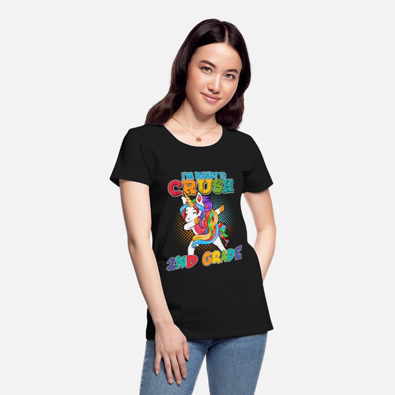 Ready To Crush 2nd Grade Unicorn Back To School