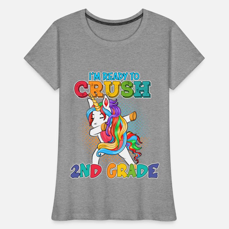 Ready To Crush 2nd Grade Unicorn Back To School