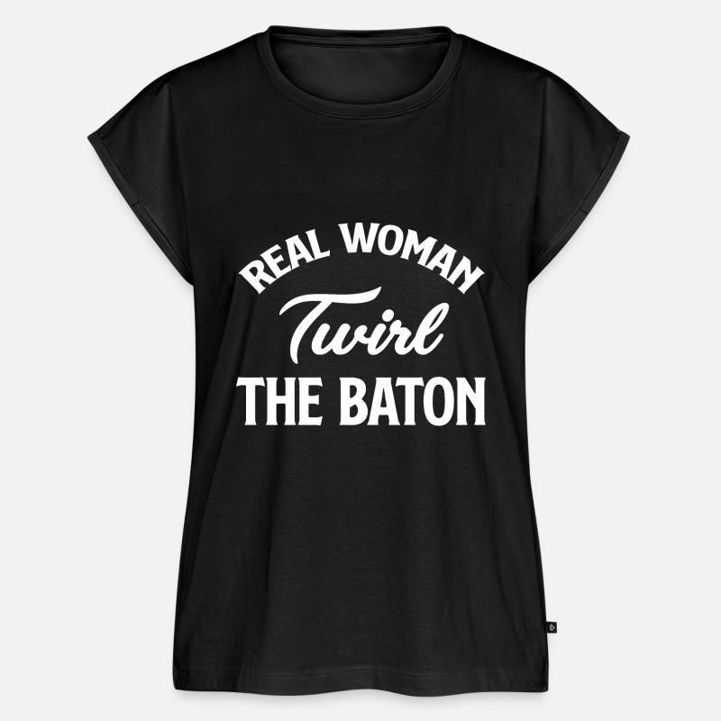 Real Women Twirl The Baton Twirler Marching