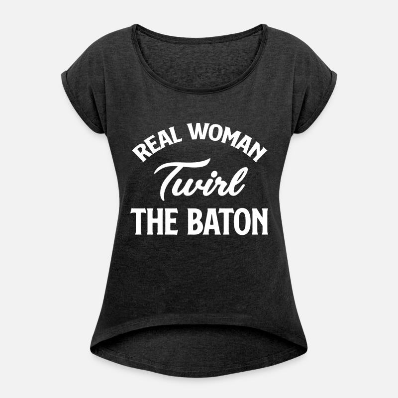 Real Women Twirl The Baton Twirler Marching