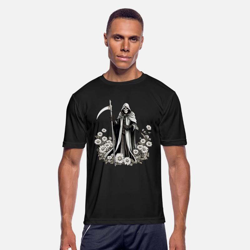 Reaper Flowers Illustration