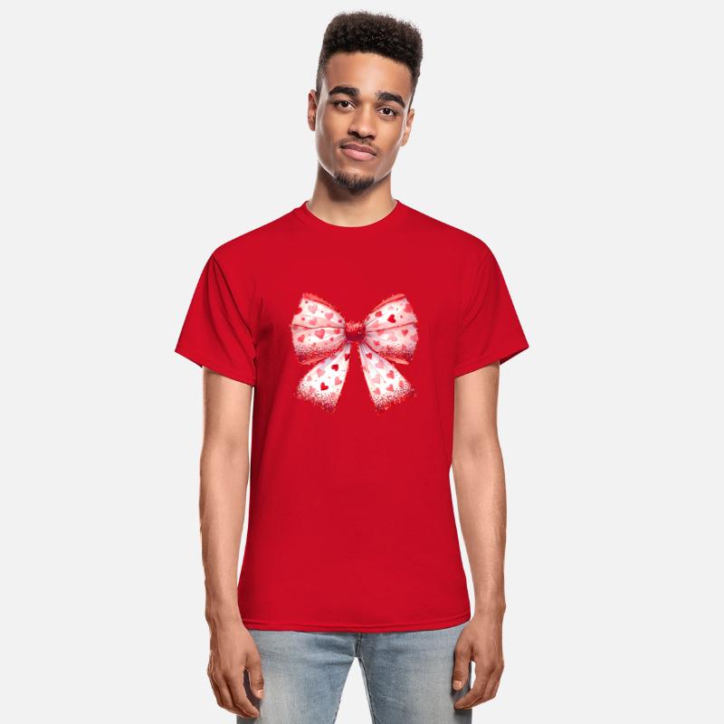 Red Heart Bow, Valentine Day