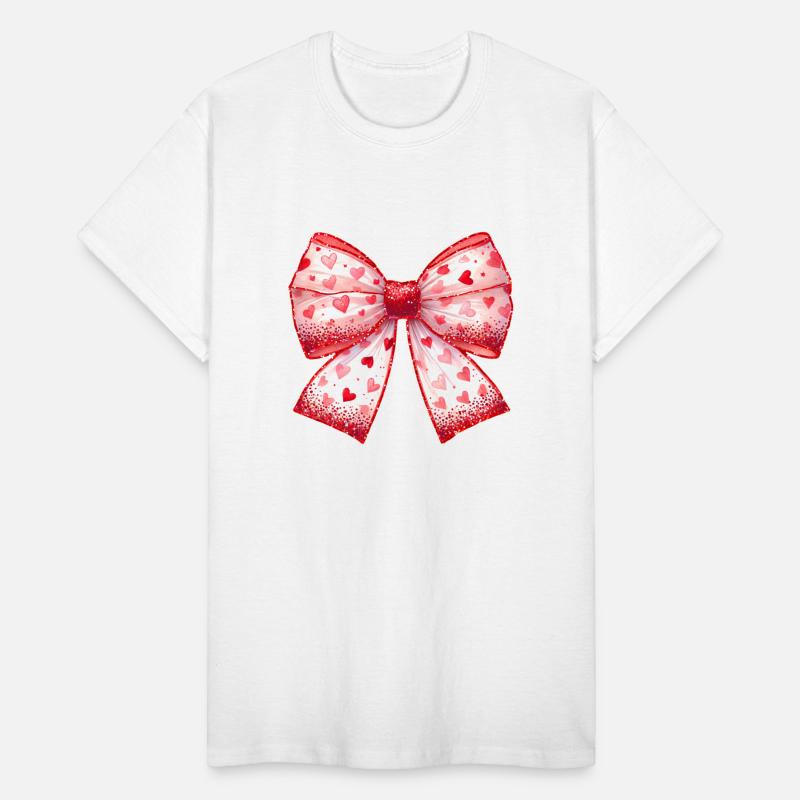 Red Heart Bow, Valentine Day