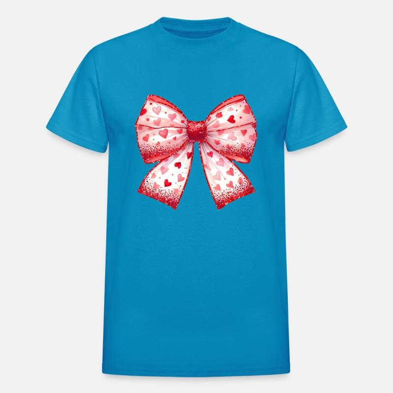 Red Heart Bow, Valentine Day
