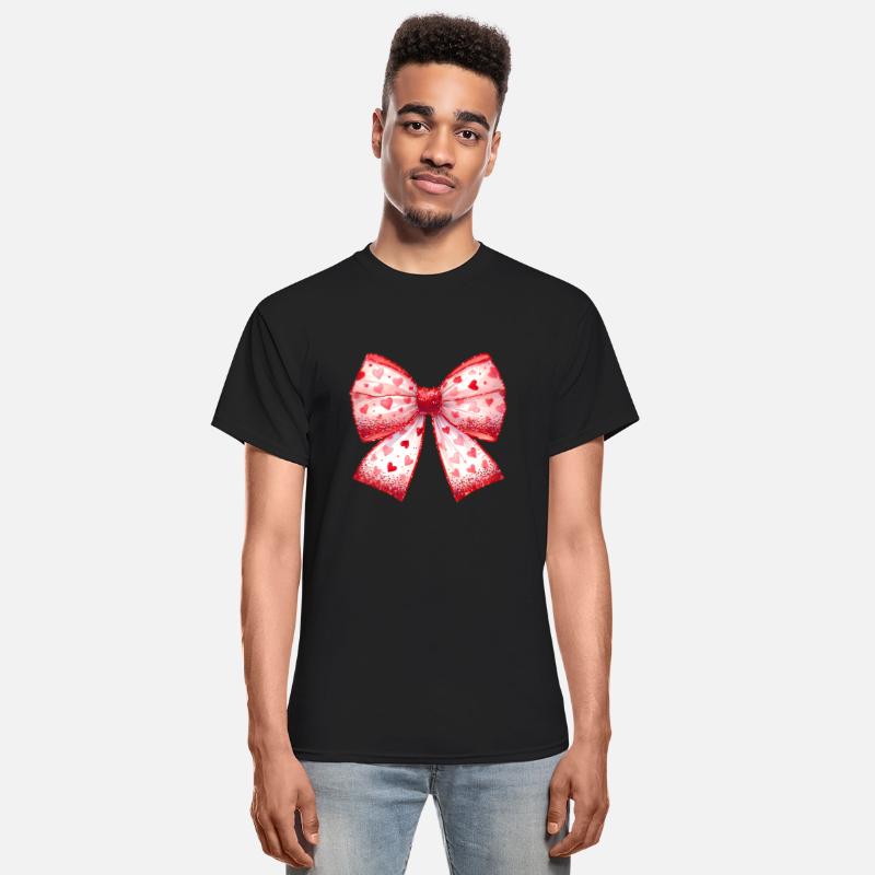 Red Heart Bow, Valentine Day