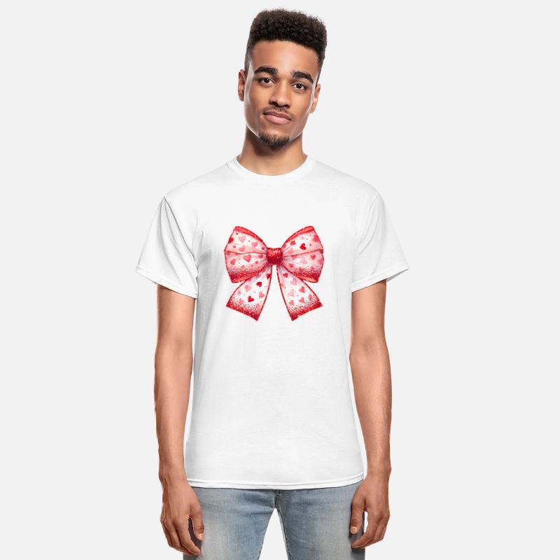 Red Heart Bow, Valentine Day