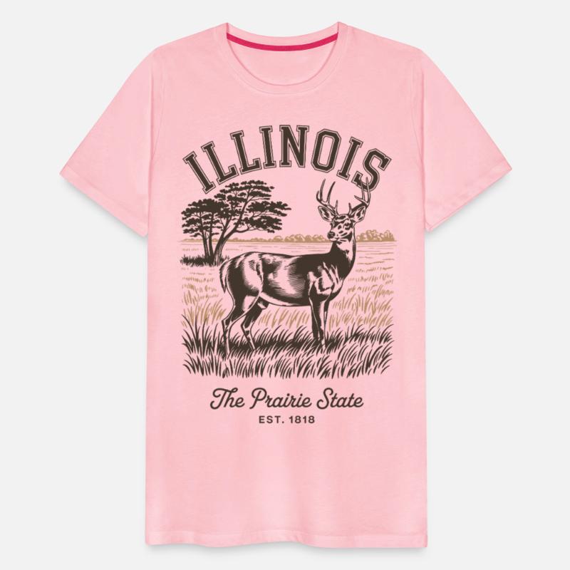 Redbird Pride Tee Magnificent Illinois Shirt