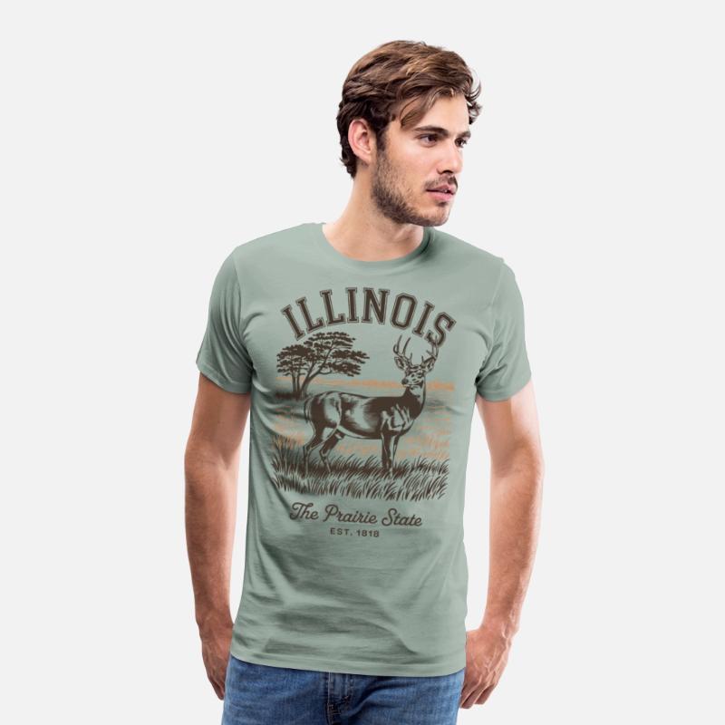 Redbird Pride Tee Magnificent Illinois Shirt