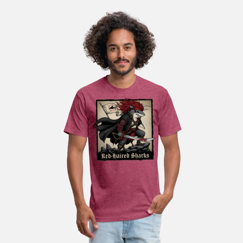 Redhead Pirate Shark – Sea King Energy Design