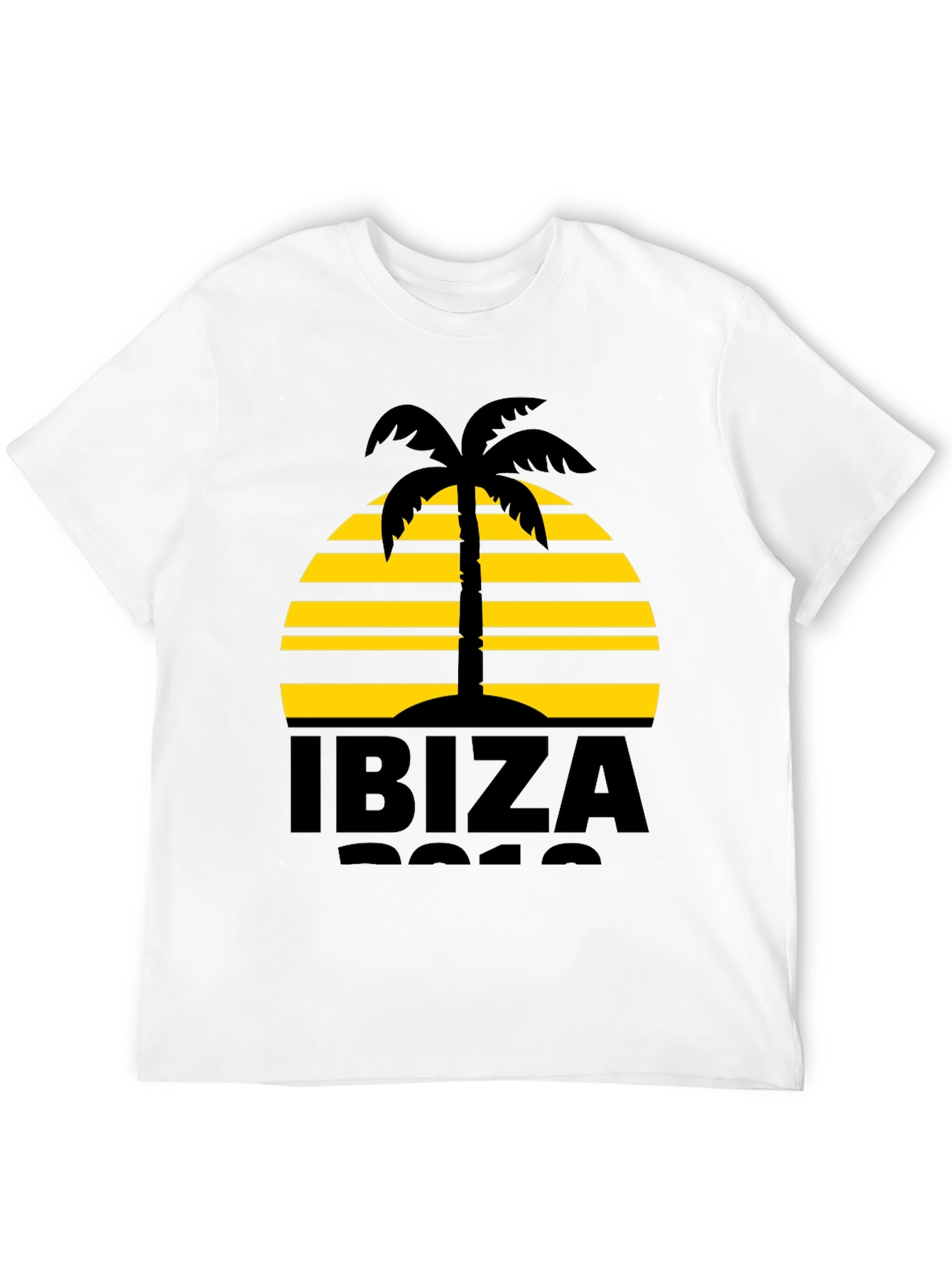 Ibiza Palm Tree Graphic Tee