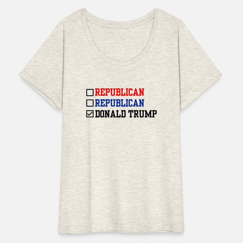 Republican Democrat Donald Trump