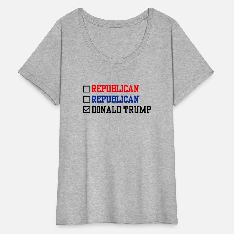 Republican Democrat Donald Trump