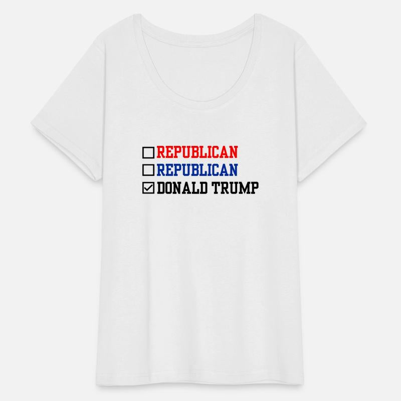 Republican Democrat Donald Trump