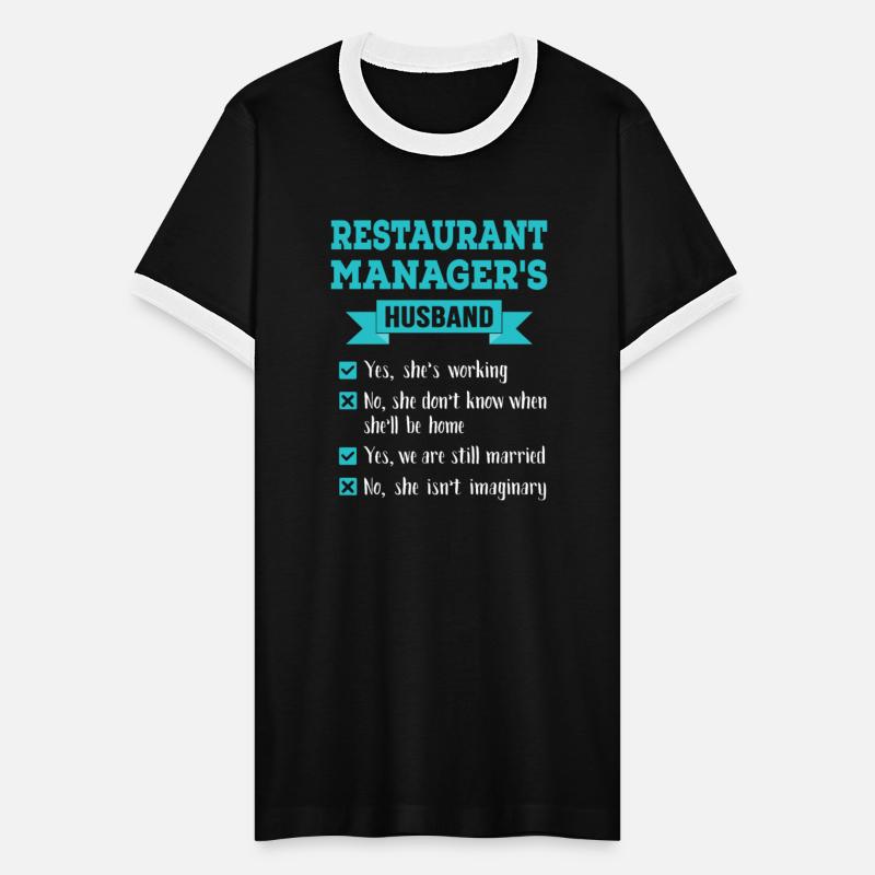 Restaurant Manager's Husband Checklist Awesome
