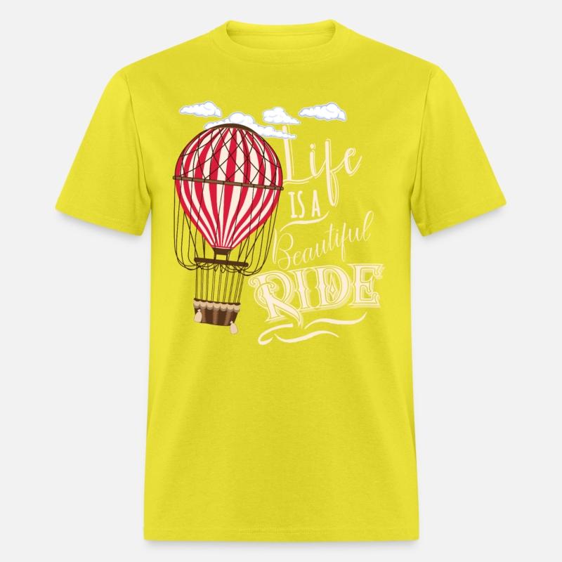 Retro Balloonist Hot Air Balloon Optimism Optimist
