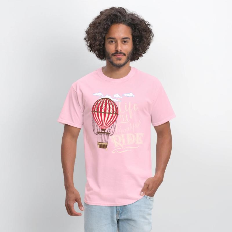 Retro Balloonist Hot Air Balloon Optimism Optimist