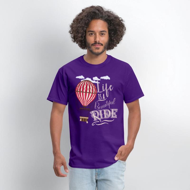 Retro Balloonist Hot Air Balloon Optimism Optimist