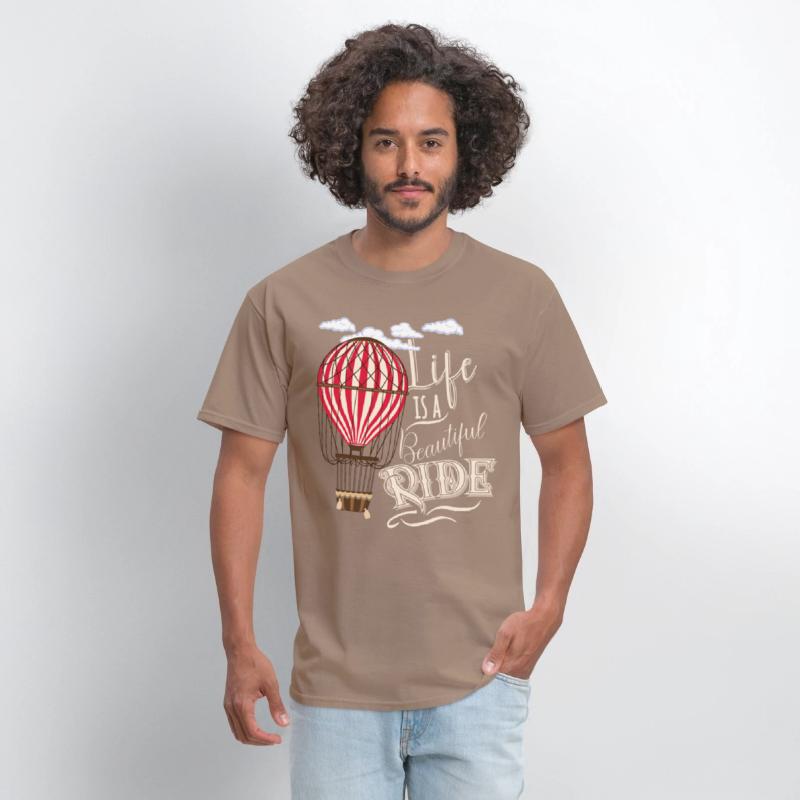 Retro Balloonist Hot Air Balloon Optimism Optimist