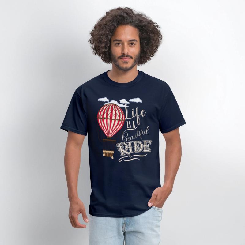 Retro Balloonist Hot Air Balloon Optimism Optimist
