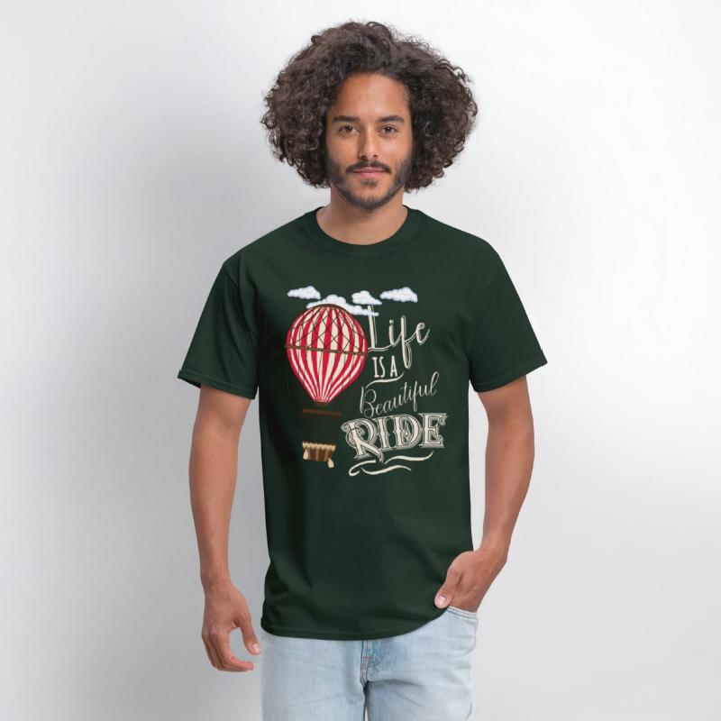 Retro Balloonist Hot Air Balloon Optimism Optimist