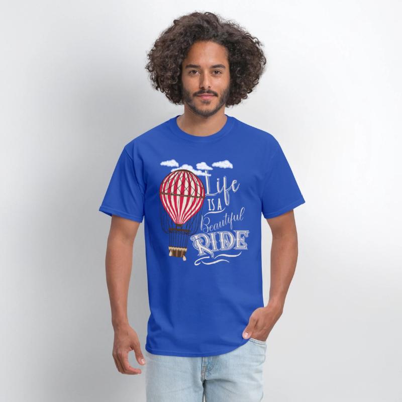 Retro Balloonist Hot Air Balloon Optimism Optimist