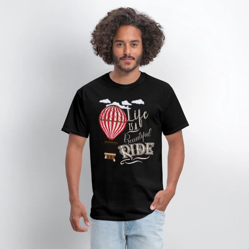 Retro Balloonist Hot Air Balloon Optimism Optimist