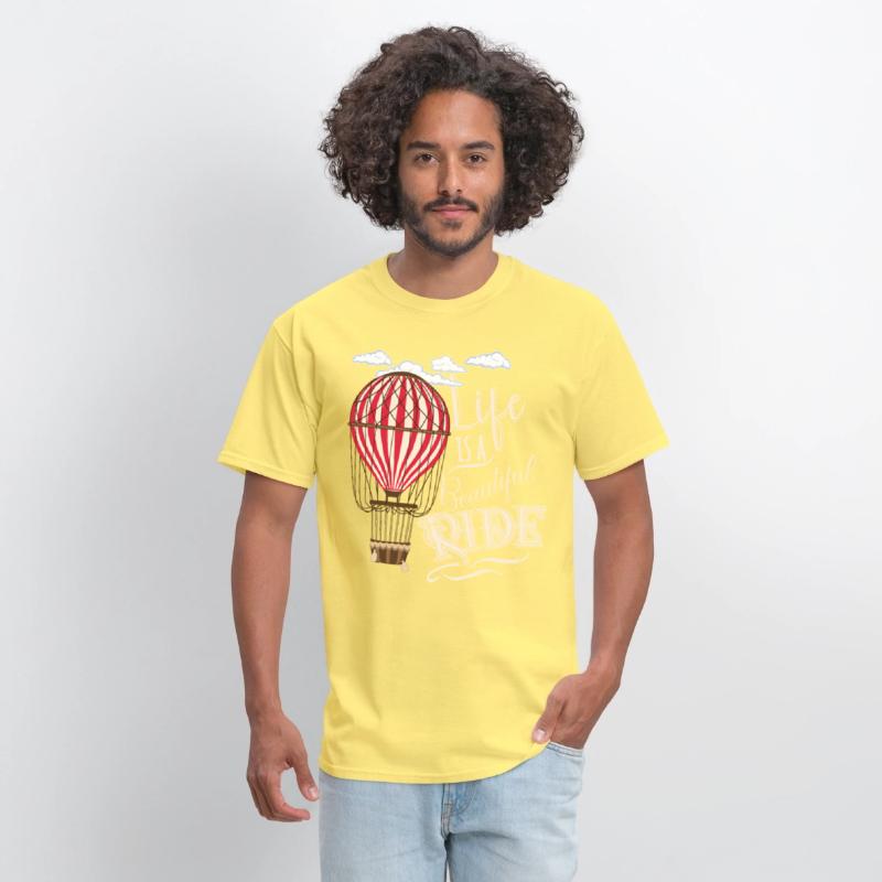 Retro Balloonist Hot Air Balloon Optimism Optimist