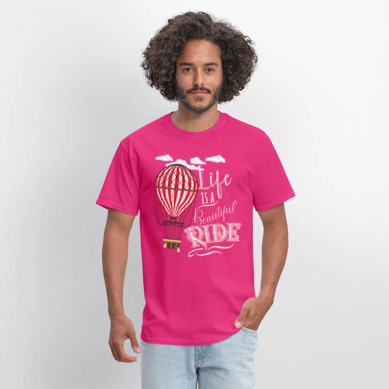 Retro Balloonist Hot Air Balloon Optimism Optimist