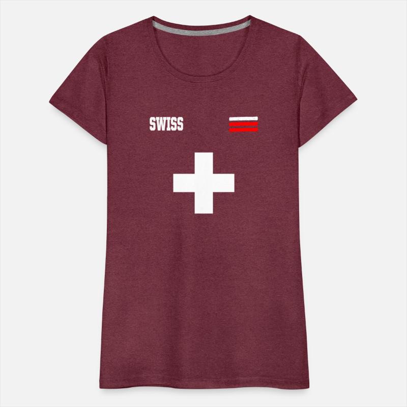 Retro Swiss Cross Flag Switzerland Pride