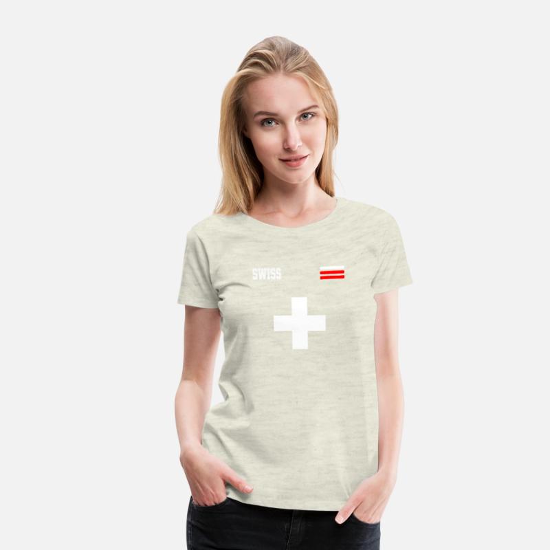 Retro Swiss Cross Flag Switzerland Pride
