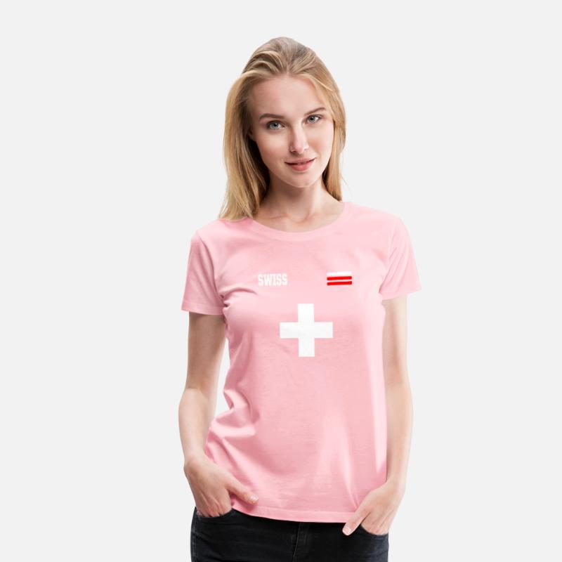 Retro Swiss Cross Flag Switzerland Pride