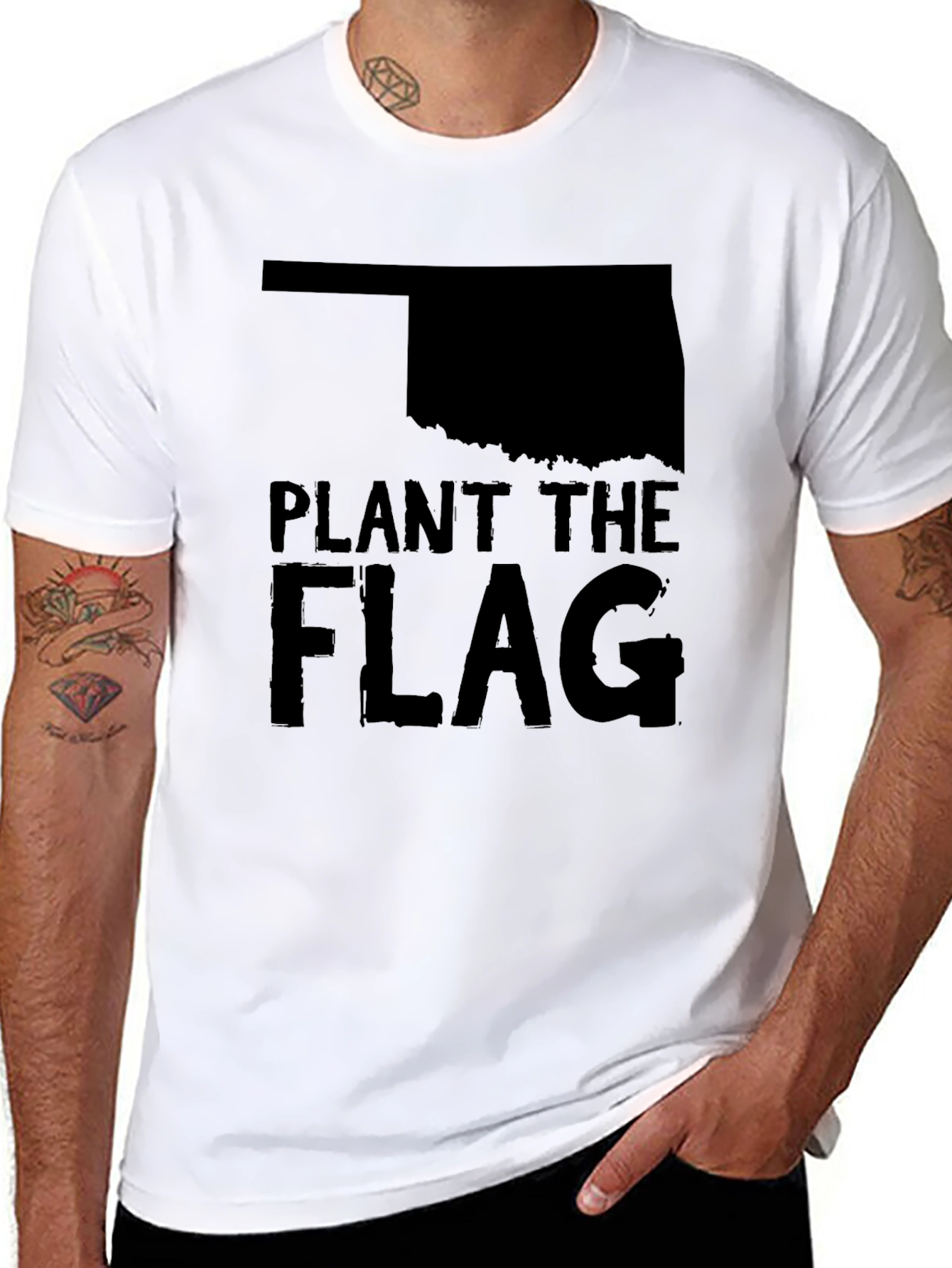 Plant the Flag Oklahoma State Pride Tee